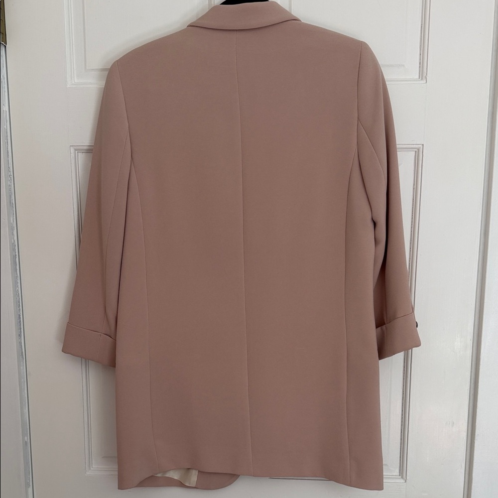 Zara Dusty Rose Blazer Size M - Picture 5 of 5
